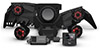 Комплект акустики с медиаресивером и усилителем Rockford Fosgate X317-STG4